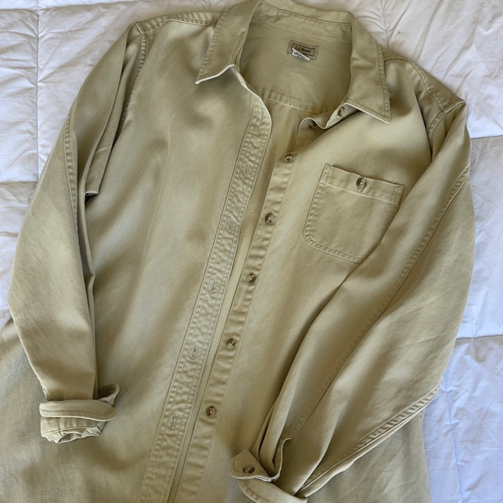 VINTAGE LL Bean flannel